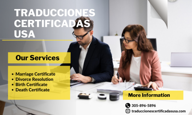 Traducciones Certificadas USA Offers Fast Birth Certified Translation Services img